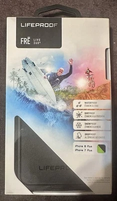 LifeProof iPhone 8 PLUS & iPhone 7 PLUS ONLY - Waterproof IP68 - Black/Lime - image 1 of 2