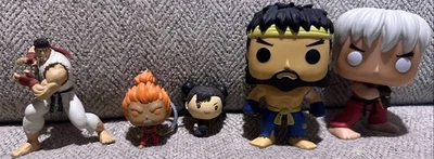 LOTE de figuras de acción Street Fighter - Hot Ryu, Chibis, Funko, etc. Foto 1 de 2