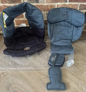 ⭐️ Mamas & Papas CYBEX ATON 4 Twilight Blue Car Seat Cover & Harness Pads NEW ⭐️ - Picture 1 of 3