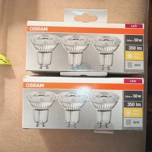 6 Stück A++ Osram GU10 50w A++ 350lm seltene 3.6 Watt sparsam A++ - Bild 1 von 4