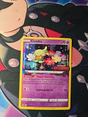 Comfey - (Prerelease) SWSH242 SWSH: Sword & Shield Promo Cards Holo - Image 1 of 4