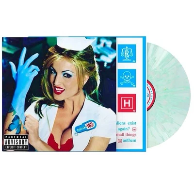 1999 Blink 182 Enema Of The State Limited Coke Bottle Clear Splatter Vinyl - Image 1 of 2