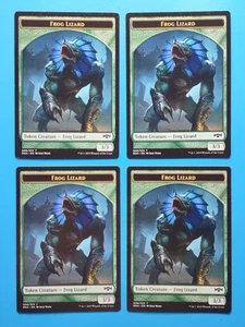 MTG 4x Frog Lizard Gettone x4 NM Ritorno a Ravnica Magic 3/3 Playset Verde - Foto 1 di 1