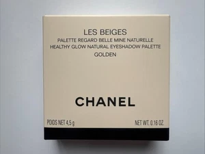 CHANEL LES BEIGES HEALTHY GLOW NATURAL EYESHADOW PALETTE GOLDEN NEW 2025 - Picture 1 of 3
