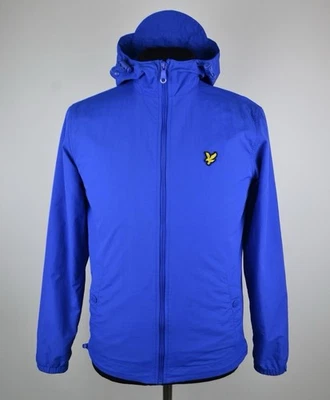 Lyle & Scott Golden Eagle Full Zip Hooded Jacket Blue Size S - Image 1 of 4
