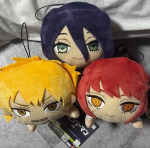 Chainsaw Man The Movie Reze Arc Nesoberi Plüschpuppe 3er Set Japan 16 cm NEU - Bild 1 von 4