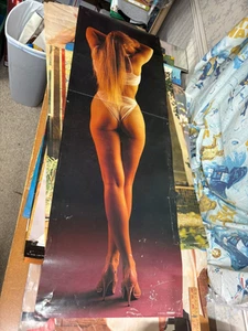 #222 Vintage Poster 1986 62x21 Andy Pearlman Expose II 2 Sexy Blonde Man Cave - Bild 1 von 8