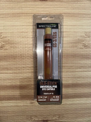 Tinte fluorescente de detección de fugas Spectroline GS3ECS refrigerante Foto 1 de 4