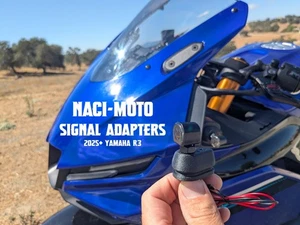 Naci-Moto 2025+ Yamaha R3 Turn Signal Adapters - Bild 1 von 6