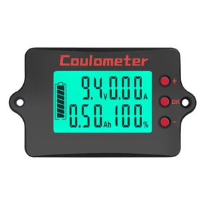 Battery Cell Capacity Monitor DC 120V 100A500A Coulomb Counter Meter Car Motor - Picture 1 of 17