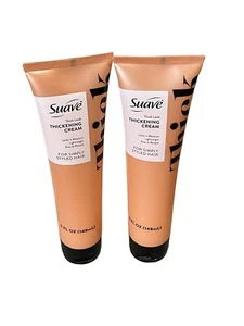 2 Suave Thick Thickening Cream For Simply Styled Hair 5oz Each Lightweight - Picture 1 of 1