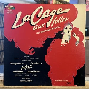 [MUSICAL/STAGE]~EXC LP~LA CAGE AUX FOLLES~Original Broadway Cast~{1983~RCA~Iss] - Picture 1 of 6