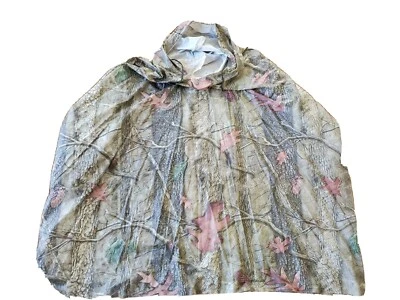 Huntworth Camouflage Hunting Poncho Raincoat - Image 1 of 3
