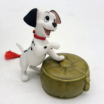 Walt Disney Collector Club 1995 edición especial 101 dálmatas adorno de perro afortunado Foto 1 de 4