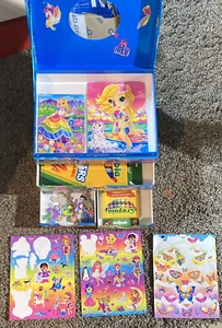 Lisa Frank Princess Cassara Mirrored Stationary Jewelry Box, & More Vintage - Picture 1 of 5