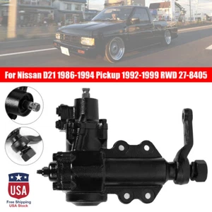 Power Steering Gear Box for Nissan D21 1986-1994 2.4L & Pickup 1992-1999 RWD - Picture 1 of 16
