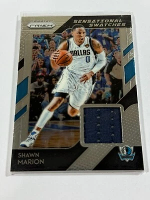 2018-19 Panini Prizm Sensational Swatches Shawn Marion #18 - Image 1 of 2