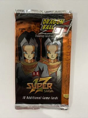 Dragon Ball GT Super 17 Saga Booster Pack Factory Sealed RARE Art3 New! - Image 1 of 2