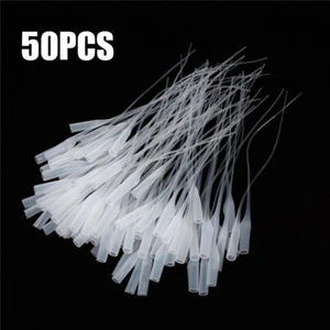 50* For 502 Instant Super Glue Dropping Tube Nozzle Adhesive Cap Catheter Tool - Picture 1 of 12