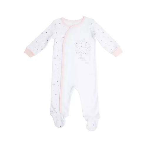 New Koala Baby Girls One Piece Footie Size 3/6 Months MSRP:$16.00 - Image 1 of 1