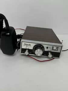 Ricetrasmettitore radio CB SEARS 23 CH PLL vintage non testato - Foto 1 di 6