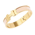 High Quality Womens Classic Luxury Stainless Steel H-buckle Bracelet Size 17cm