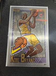 TRIBUTE #1 KOBE BRYANT SIGNED & REMARKED BY MATTHEW WAITE METAL #5/10 - Picture 1 of 2