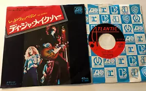 LED ZEPPELIN D'yer Mak'er / The Crunge 7" vinyl single Japanese issue Atlantic - Picture 1 of 5