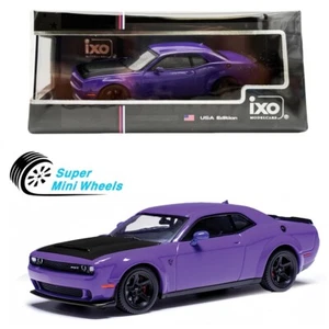 IXO Models 1:43 2018 Dodge Challenger SRT Demon - Plum Crazy (Purple) - Picture 1 of 4