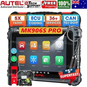 Autel MaxiCom MK906S PRO OBD2 Auto Diagnostic Scan Tool ECU C0ding AUS Version! - Picture 1 of 15