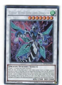 Yugioh GLASFLÜGEL-SYNCHRODRACHE , mp16-en022 Secret Rare englisch Near Mint - Bild 1 von 2