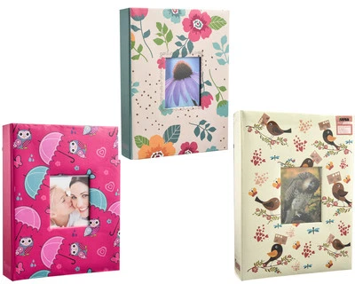 5" X 7" Designer Photo Album with 200 Pockets In 3 Designs - Image 1 of 4