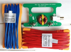 przenośna równowaga równowaga UNUNTERNA 10W BALUN 9:1 UNUN z interfejsem BNC - Zdjęcie 1 z 3