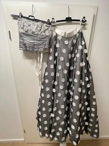 Brautkleid Ballkleid schwarz/weiss Gr.10 ( deutsche Gr.40) - Bild 1 von 7