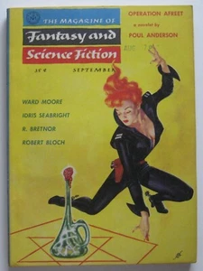 FANTASY SCIENCE FICTION September 1956 - Robert Bloch Poul Anderson - Bild 1 von 1
