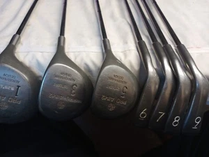 Pro Aim2 Master Crafted 1,3,5 Wood, 6,7,8,9 Irons RH - Steel Shaft - Picture 1 of 8