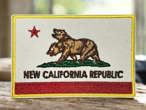 Parche bordado Fallout - New California Republic (planchado 3,25" x 2" pulgadas) - Imagen 1 de 6