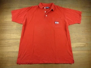 Vintage Chaps Ralph Lauren Poloshirt Herren Größe L bestickt rot - Bild 1 von 7