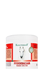 1x500ml Kräuterhof Pferdebalsam extra Stark wärmend Schmerzgel Massagegel - Bild 1 von 1