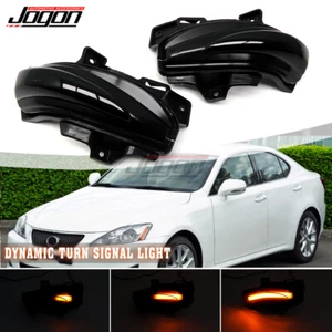 Rearview Mirror Dynamic Light For Lexus IS IS200D IS250 IS350 IS300 IS250C AWD - Picture 1 of 8