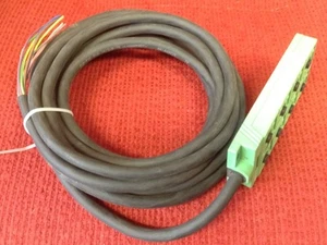 Phoenix Contact - P/N: SACB-8/8 - 5,0PUR - 8 Position Sensor Collection Unit - Picture 1 of 3
