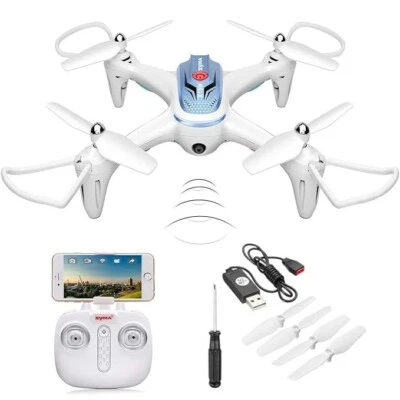Cuadricóptero Drone Syma X15W FPV Modo Sin Cabeza con Cámara HD Wifi y Control de Aplicación Foto 1 de 4