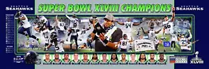 Seattle Seahawks 2014 Super Bowl XLVIII Photoramic #1003 - Picture 1 of 5
