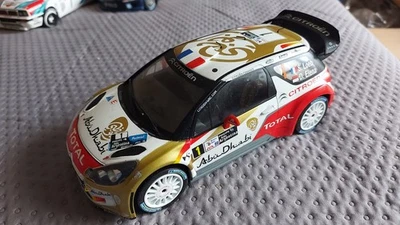 Citroën Ds3 Wrc Scala 1/18 Rally Monte Carlo 2013 Con Scatola E Fascicolo - Immagine 1 di 3