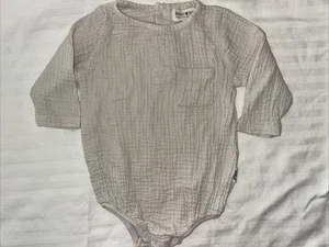 HASE BÄR BABY EINTEILER DRUCKKNOPF SHIRT 3-6m - Bild 1 von 7