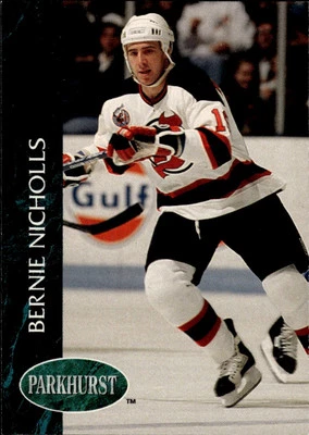 1992-93 Parkhurst #328 Bernie Nicholls New Jersey Devils - Image 1 of 2