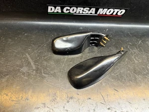 Par de espejos retrovisores FAR genuinos izquierdo derecho Ducati 748 916 996 998 AMARILLO - Imagen 1 de 3