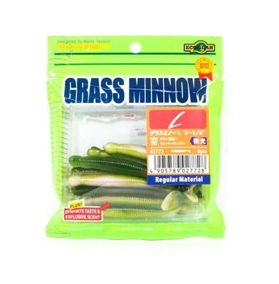 Ecogear Soft K�der Grass Minnow L 3-1/4 Zoll 8 St�ck per pack 117 (7728) - Bild 1 von 4