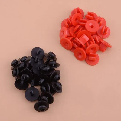 20x Fit For Ford Wheel Arch Splash Guard Side Skirt Screw Grommet Trim Clips A5 - Image 1 of 3