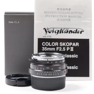 Voigtlander NOKTON Classic 35 mm F1.4 MC VM para Leica M [Excelente como nuev... - Imagen 1 de 4
